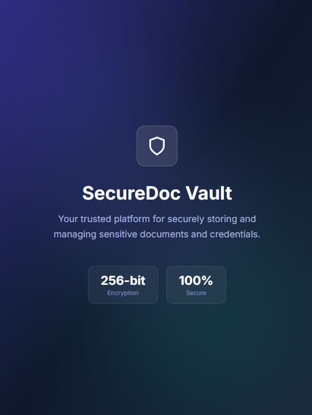 Secure Dox Vault